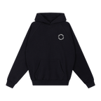 BASICS OVERSIZED HOODIE - ONYX BLACK - Delaruecollections - hoodie