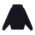 BASICS OVERSIZED HOODIE - ONYX BLACK - Delaruecollections - hoodie