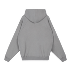 BASICS OVERSIZED HOODIE - STONE GREY - Delaruecollections - hoodie