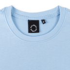 BASICS OVERSIZED T - SHIRT - SKY BLUE - Delaruecollections - t-shirt