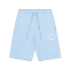 BASICS SHORT SWEATPANTS - SKY BLUE - Delaruecollections - korte broek