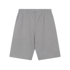 BASICS SHORT SWEATPANTS - STONE GREY - Delaruecollections - korte broek