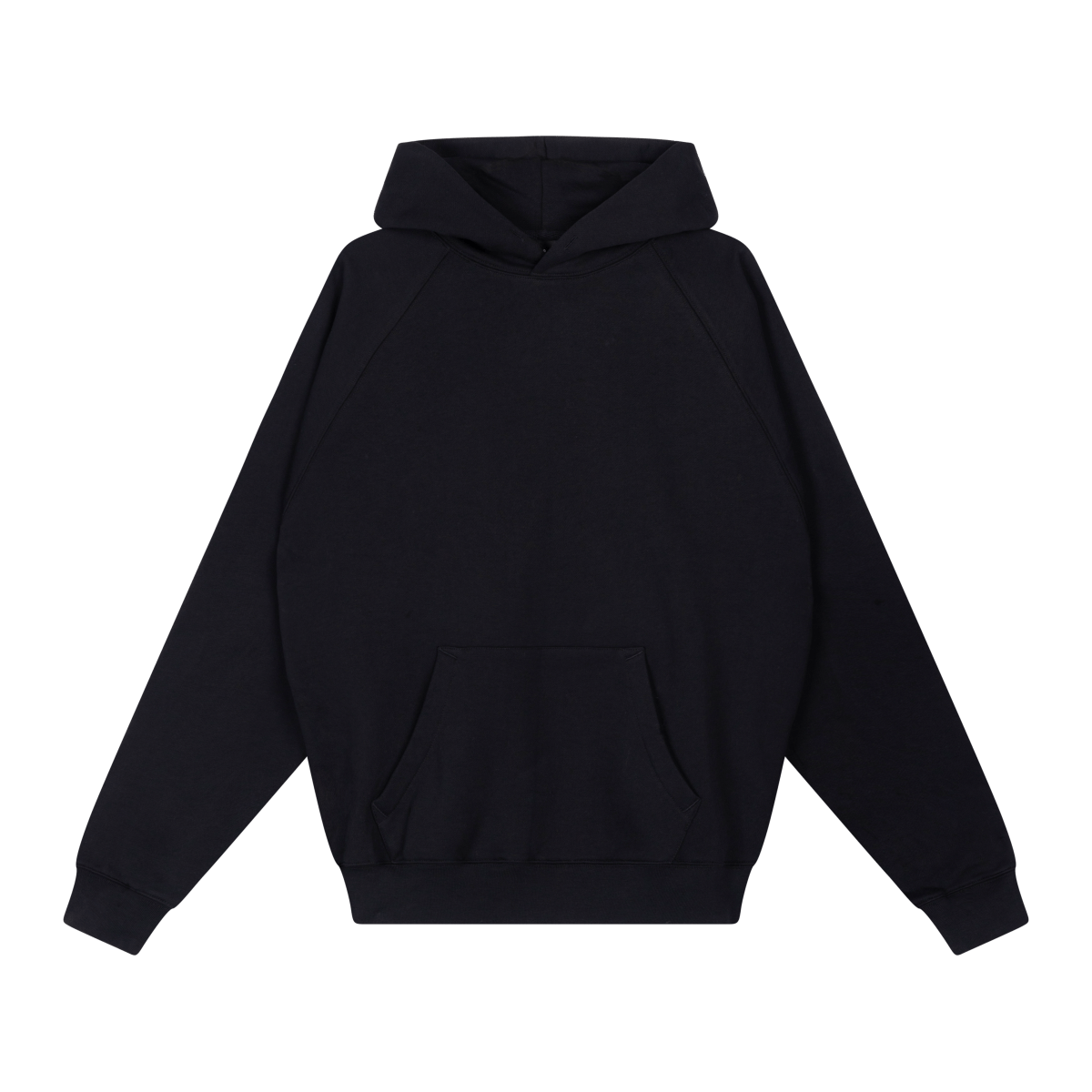 HERITAGE OVERSIZED HOODIE - ONYX BLACK - Delaruecollections - hoodie