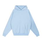 HERITAGE OVERSIZED HOODIE - SKY BLUE - Delaruecollections - hoodie