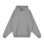 HERITAGE OVERSIZED HOODIE - STONE GREY - Delaruecollections - hoodie