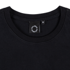HERITAGE OVERSIZED T - SHIRT - ONYX BLACK - Delaruecollections - t-shirt