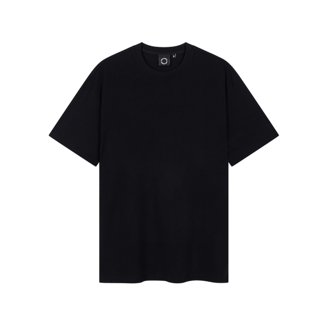 HERITAGE OVERSIZED T - SHIRT - ONYX BLACK - Delaruecollections - t-shirt