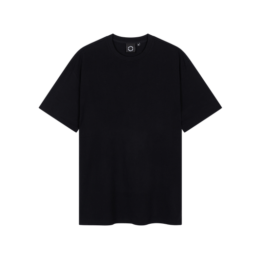 HERITAGE OVERSIZED T - SHIRT - ONYX BLACK - Delaruecollections - t-shirt