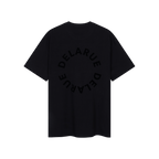 HERITAGE OVERSIZED T - SHIRT - ONYX BLACK - Delaruecollections - t-shirt