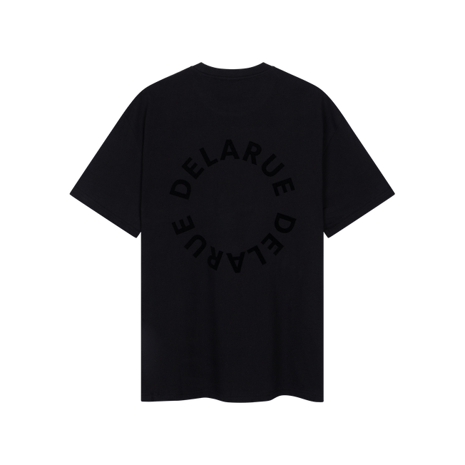 HERITAGE OVERSIZED T - SHIRT - ONYX BLACK - Delaruecollections - t-shirt