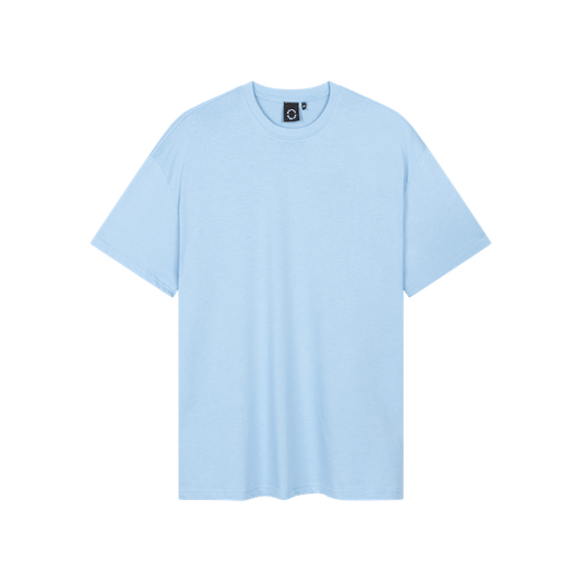 HERITAGE OVERSIZED T - SHIRT - SKY BLUE - Delaruecollections - t-shirt