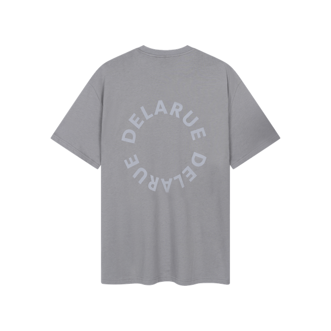 HERITAGE OVERSIZED T - SHIRT - STONE GREY - Delaruecollections - t-shirt
