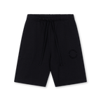 HERITAGE SHORT SWEATPANTS - ONYX BLACK - Delaruecollections - korte broek