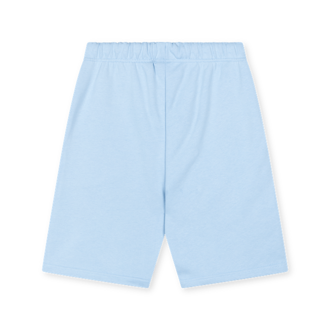 HERITAGE SHORT SWEATPANTS - SKY BLUE - Delaruecollections - korte broek