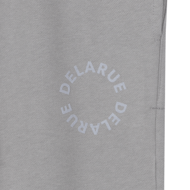 HERITAGE SHORT SWEATPANTS - STONE GREY - Delaruecollections - korte broek