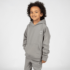 KIDS BASICS OVERSIZED HOODIE - STONE GREY - Delaruecollections - hoodie kids