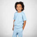 KIDS BASICS OVERSIZED T - SHIRT - SKY BLUE - Delaruecollections - t-shirt