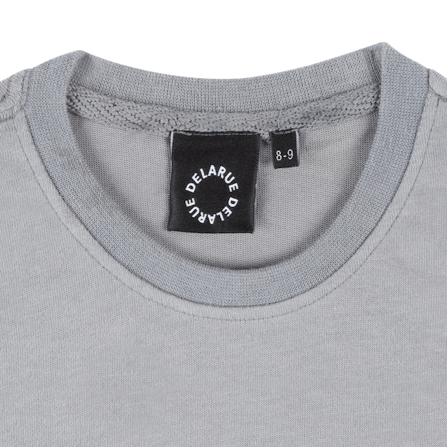KIDS BASICS OVERSIZED T - SHIRT - STONE GREY - Delaruecollections - t-shirt