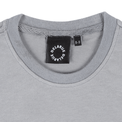 KIDS BASICS OVERSIZED T - SHIRT - STONE GREY - Delaruecollections - t-shirt