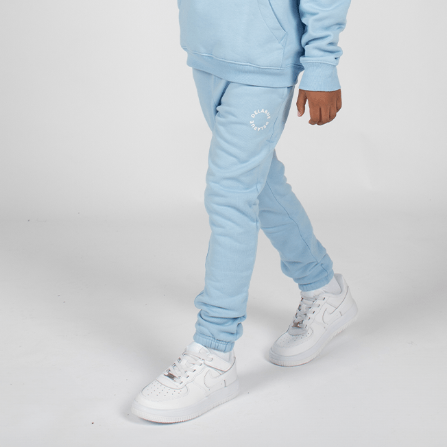 KIDS BASICS SWEATPANTS - SKY BLUE - Delaruecollections - sweatpants