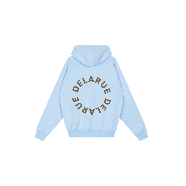 KIDS HERITAGE OVERSIZED HOODIE - ASH GREY - Delaruecollections - hoodie