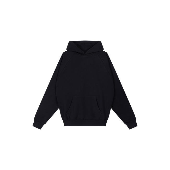 KIDS HERITAGE OVERSIZED HOODIE - ONYX BLACK - Delaruecollections - hoodie
