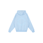 KIDS HERITAGE OVERSIZED HOODIE - SKY BLUE - Delaruecollections - hoodie