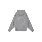 KIDS HERITAGE OVERSIZED HOODIE - STONE GREY - Delaruecollections - hoodie