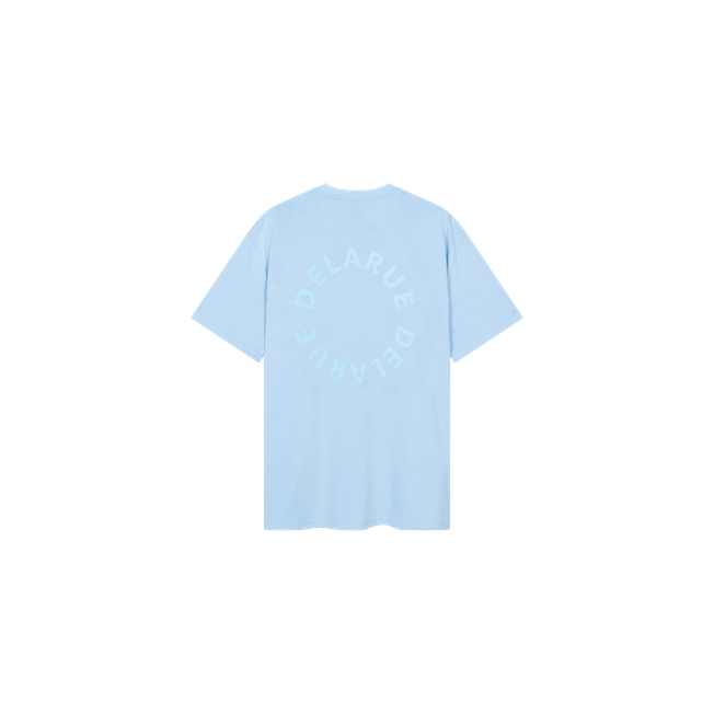KIDS HERITAGE OVERSIZED T - SHIRT - SKY BLUE - Delaruecollections - t-shirt