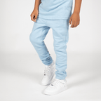 KIDS HERITAGE SWEATPANTS - SKY BLUE - Delaruecollections - sweatpants